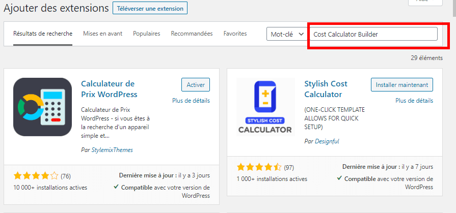 installer-extension-wordpresss » BlogPasCher installer plugin WordPress
