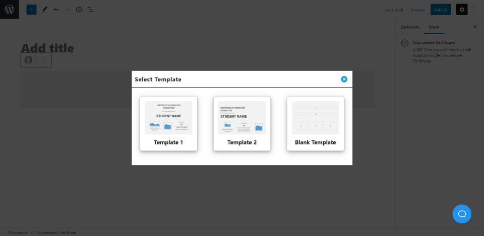 » BlogPasCher Cours WP