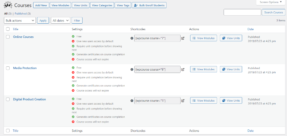 » BlogPasCher Cours WP