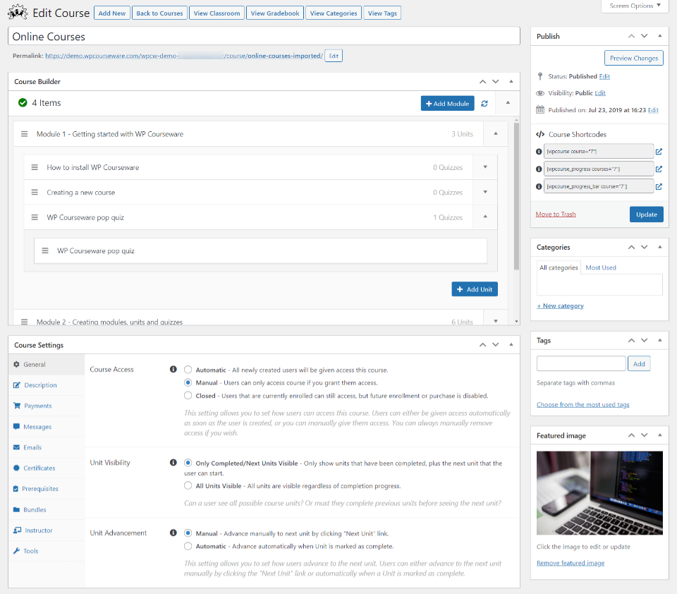 » BlogPasCher Cours WP