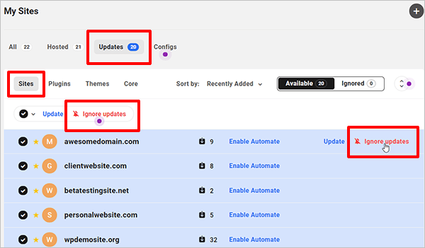 » BlogPasCher Le Hub - Mises à jour - Sites