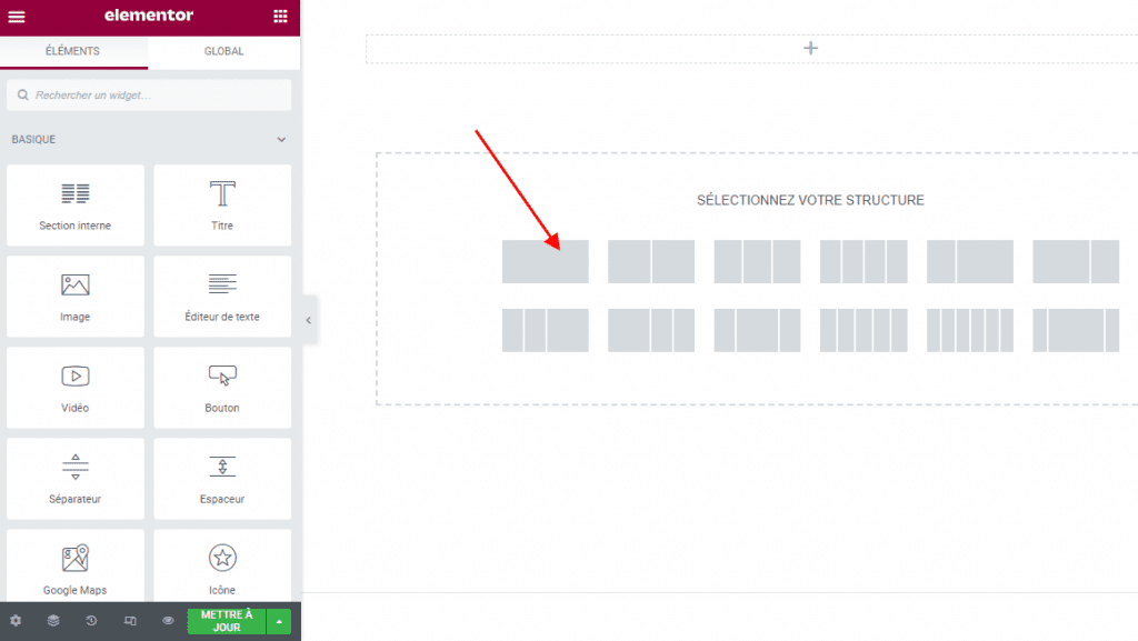 modifier-hauteur-section-elementor-1 » BlogPasCher réduire la hauteur d'une section dans Elementor