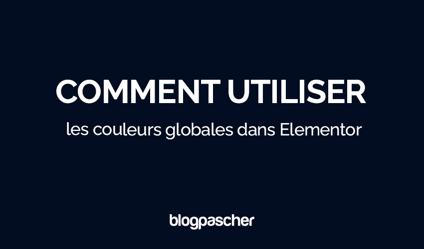Como usar cores globais no Elementor em 2024