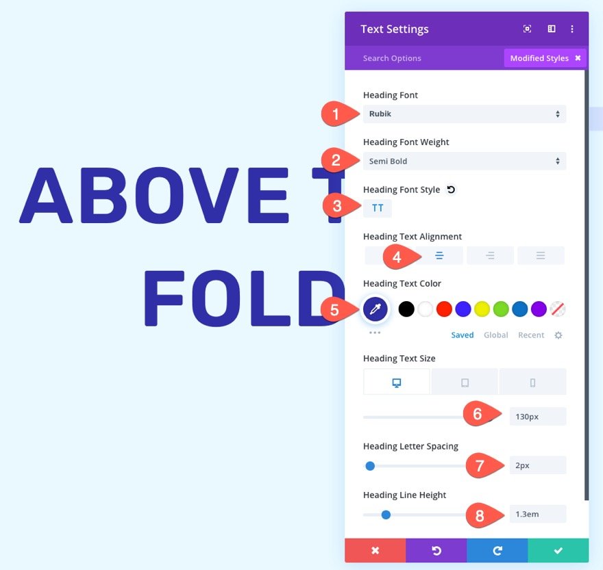 barre de navigation collante divi de bas en haut