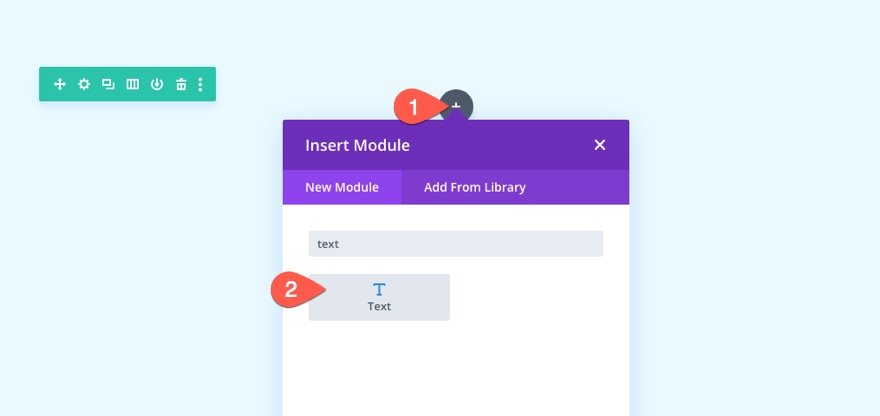 barre de navigation collante divi de bas en haut