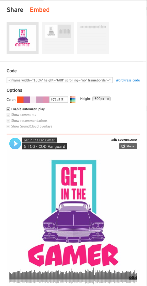 ajouter de la musique à wordpress