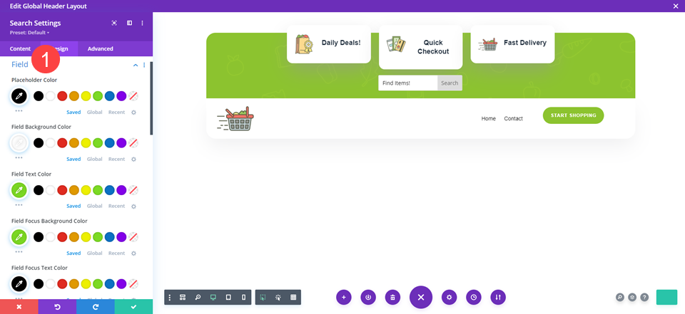 » BlogPasCher style du champ de recherche