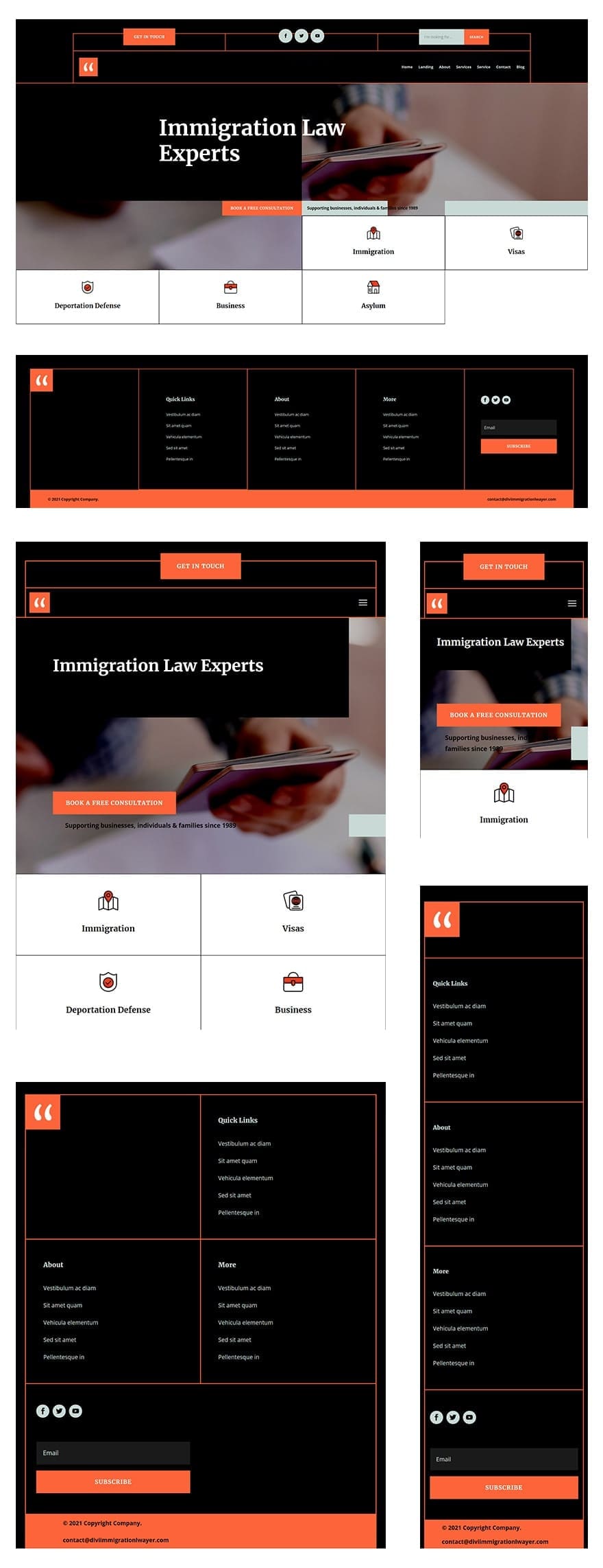 » BlogPasCher pied de page d'en-tête d'avocat d'immigration