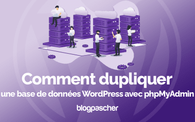 Comment dupliquer une base de données WordPress avec phpMyAdmin