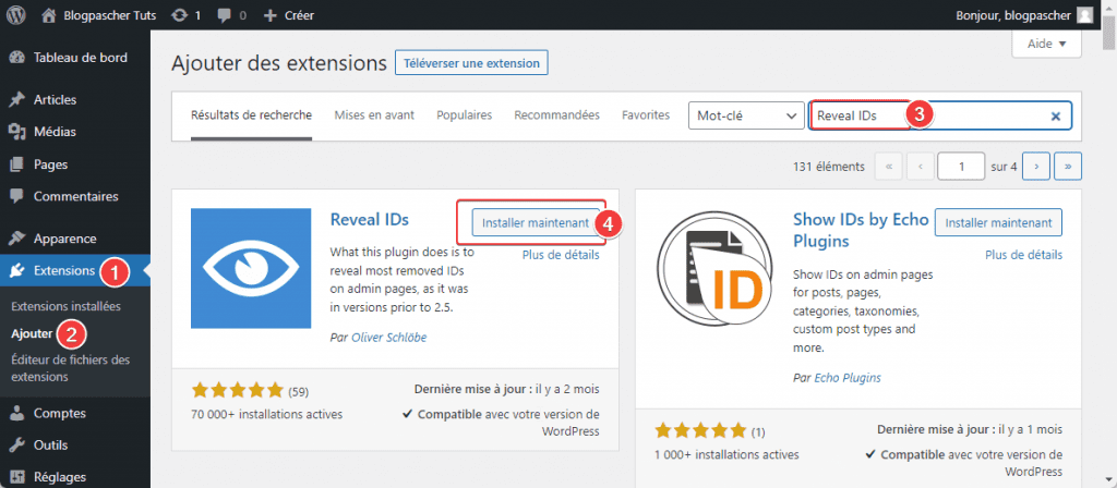comment-trouver-lid-dune-page-wordpress-ou-dun-article-5 » BlogPasCher
