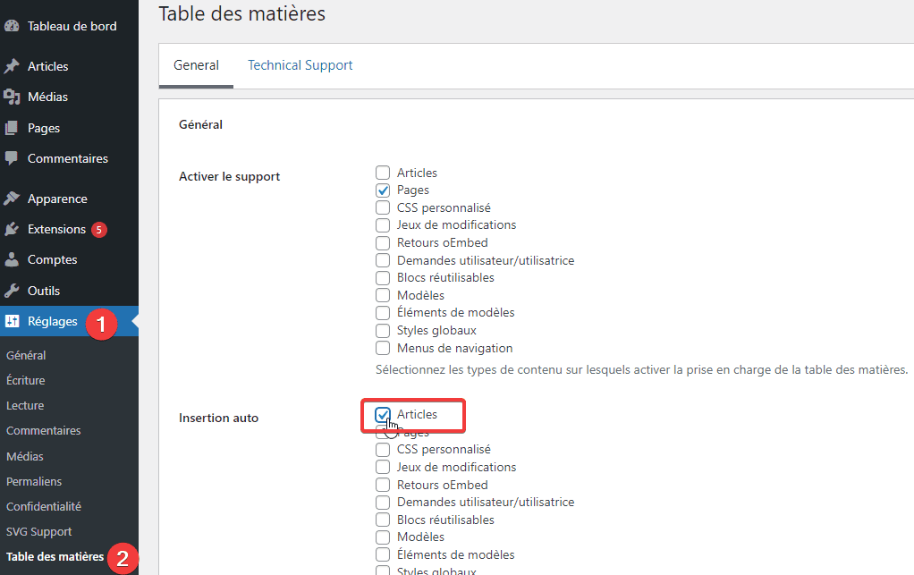 comment-ajouter-une-table-des-matieres-dans-wordpress-6 » BlogPasCher installer et configurer le plugin WordPress Easy Table of Contents