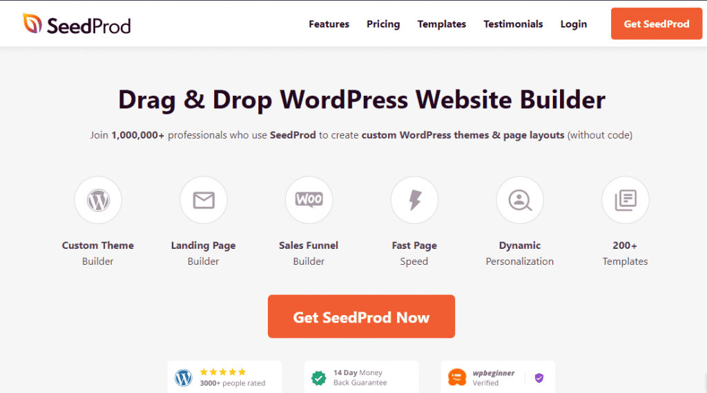 SeedProd seedprod - урок за WordPress - промяна на тема на WordPress