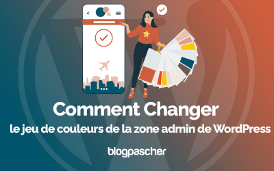 Comment changer le jeu de couleurs de la zone admin