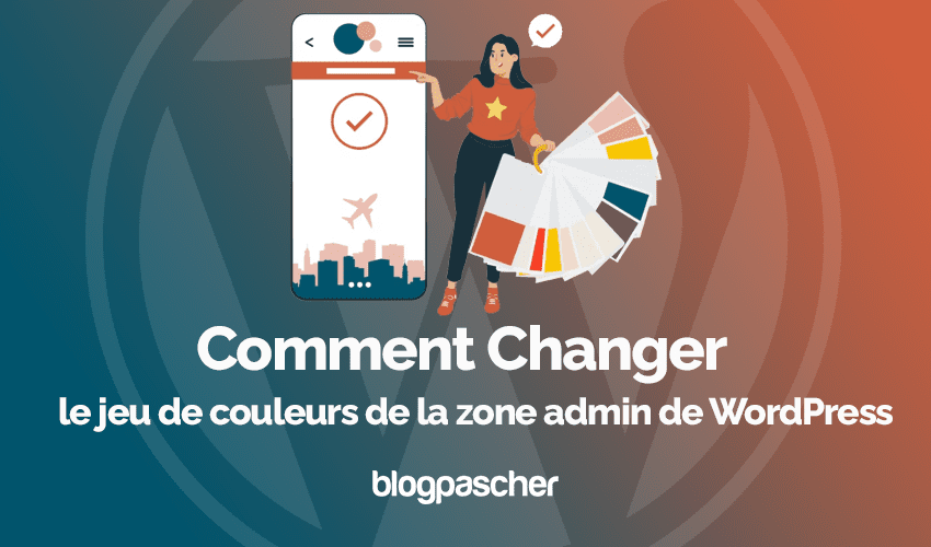 Comment changer le jeu de couleurs de la zone admin