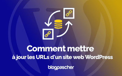 Comment mettre à jour les URLs d’un site web WordPress