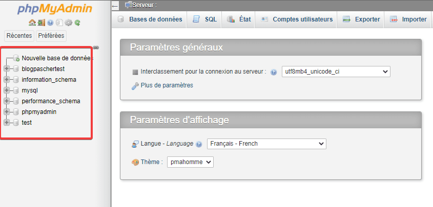 Selection dune base de donnee wordpress Selection dune base de donnee wordpress - réinitialiser un mot de passe WordPress