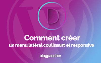 Divi : Comment créer un menu latéral coulissant et responsive