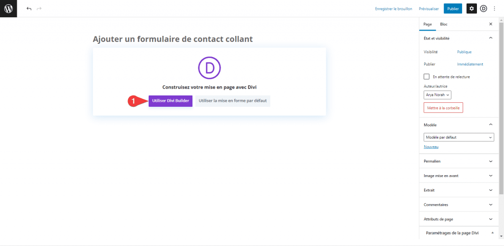 chrome_OqvnYczUCp-1 » BlogPasCher créer un formulaire de contact sticky dans DIVI