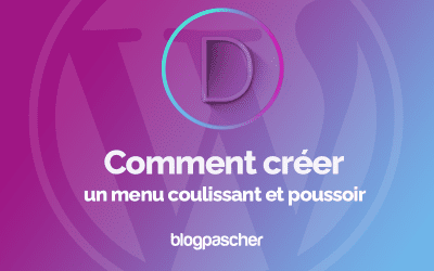 Divi : Comment créer un menu coulissant et poussoir