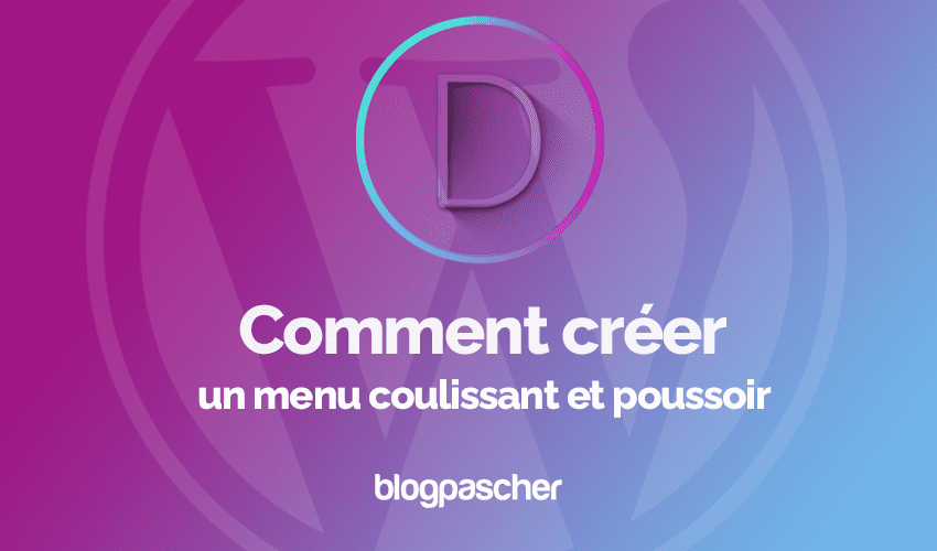 Divi : Comment créer un menu coulissant et poussoir