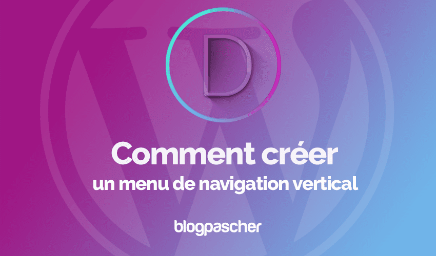 Divi : Comment créer un menu de navigation vertical