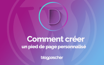 Divi : Comment créer un pied de page personnalisé
