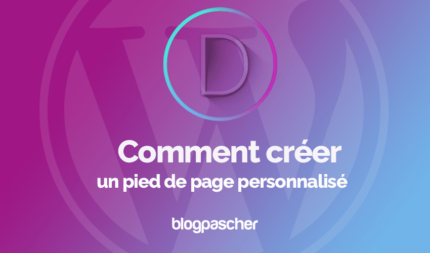 Divi : Comment créer un pied de page personnalisé