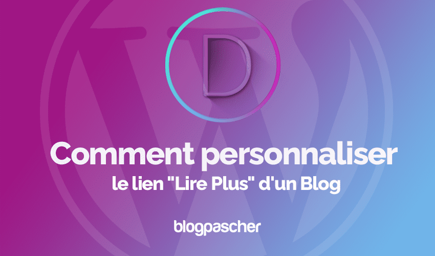 Divi : Comment personnaliser le lien « Lire Plus » d’un Blog