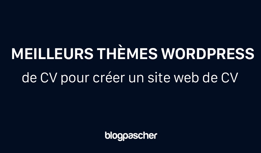 15 meilleurs thèmes WordPress de CV pour créer un CV en ligne en 2024