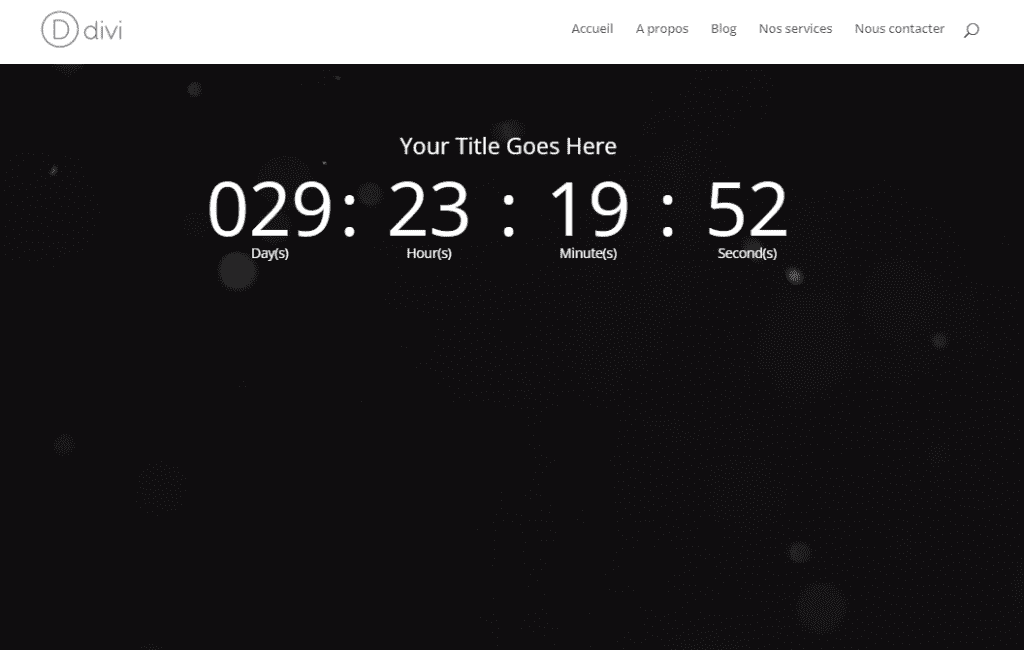 chrome_QN33fZ8TYC » BlogPasCher personnaliser le module "Countdown Timer" de Divi
