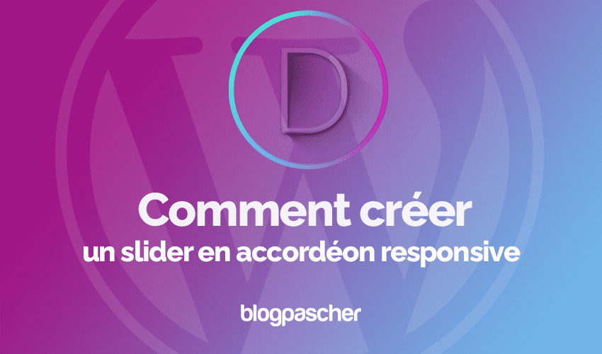 Divi : Comment créer un slider en accordéon responsive