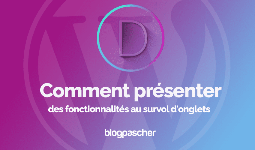 Divi : Comment présenter des fonctionnalités au survol d’onglets