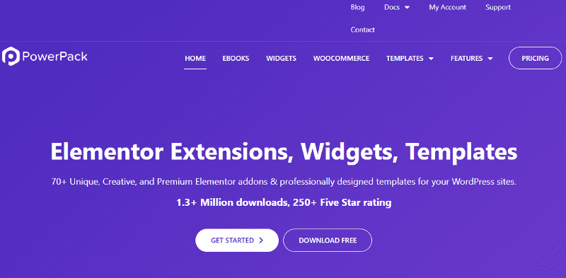 power-packs » BlogPasCher Power Pack - addons Elementor pour créer une carte avancée