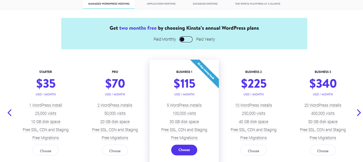 combien-coute-lhebergement-web-11 » BlogPasCher plans Hébergement Web Kinsta