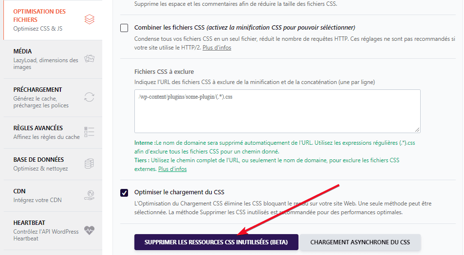 otimização-da-google-pagespeed-4 » BlogPasCher Remova a opção CSS não utilizada no WP-Rocket