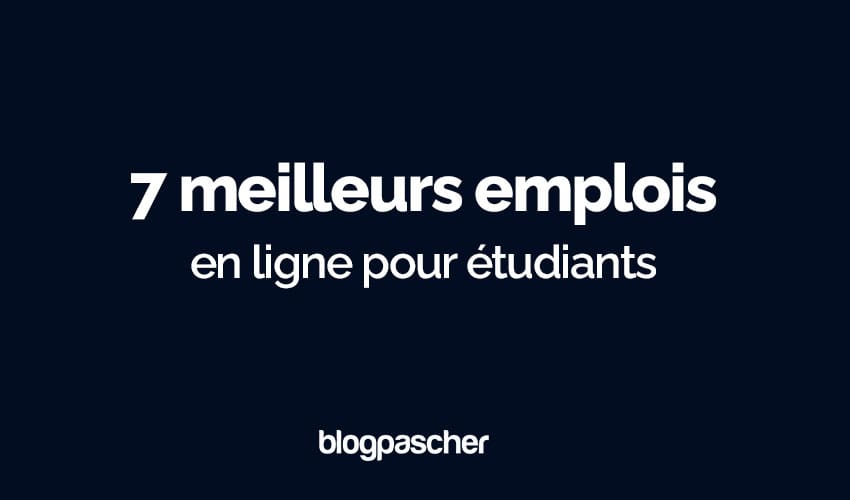 7 MEILLEURS emplois en ligne pour étudiants afin de gagner de l’argent à domicile en 2024 (plus un guide pratique)