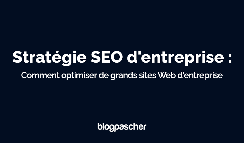 Бизнес-стратегия SEO: как оптимизировать веб-сайты для крупного бизнеса