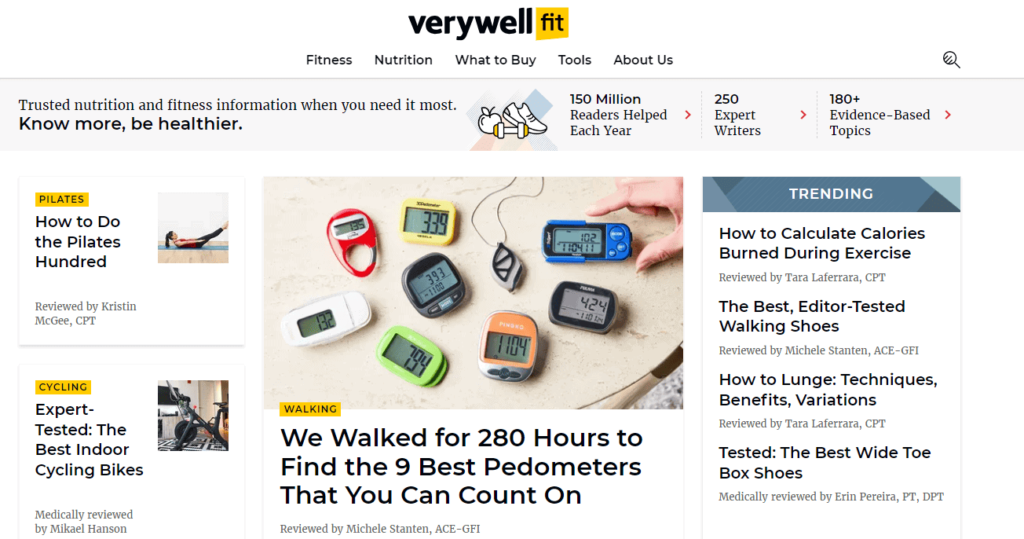 Fitness Website Ideas Very Well Fit