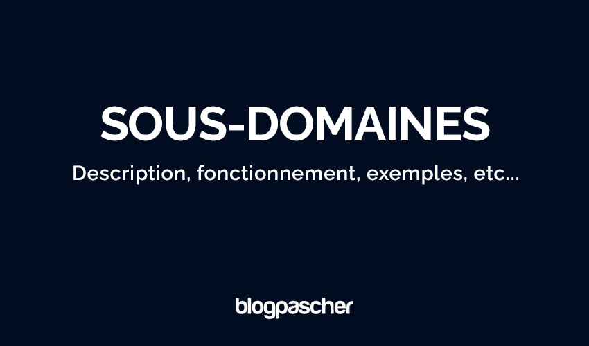 Subdomain: Deskripsi, operasi, contoh, dll.