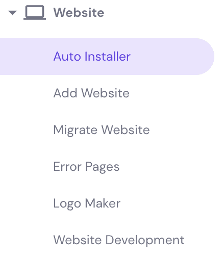 Sous-longlet-Site-Web-recherchez-Auto-Installer » BlogPasCher Sous l'onglet Site Web, recherchez Auto Installer