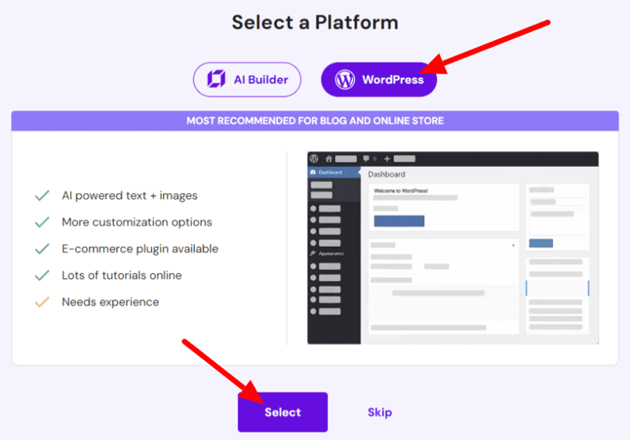 selectionnez-une-plate-forme-WordPress-au-lieu-dune-approche-ai-builder » BlogPasCher sélectionnez une plate-forme WordPress au lieu d'une approche ai builder