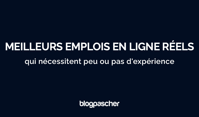 Meilleurs emplois en ligne qui nécessitent peu ou pas d’expérience en 2025