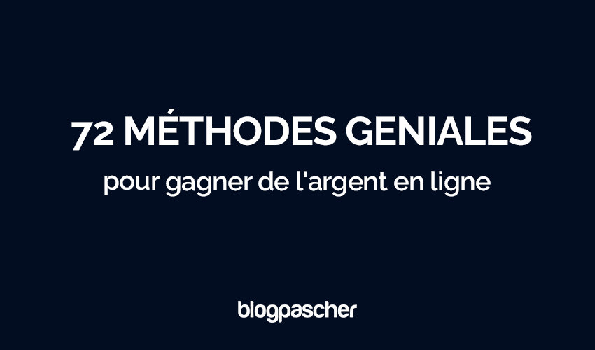 72 méthodes pour gagner de l’argent en ligne en 2025