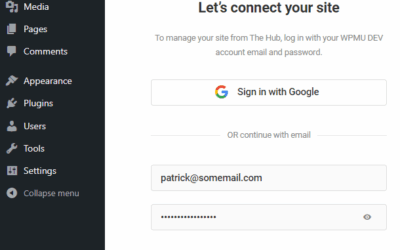Guide d’utilisation du tableau de bord WPMU DEV pour la gestion des sites et réseaux