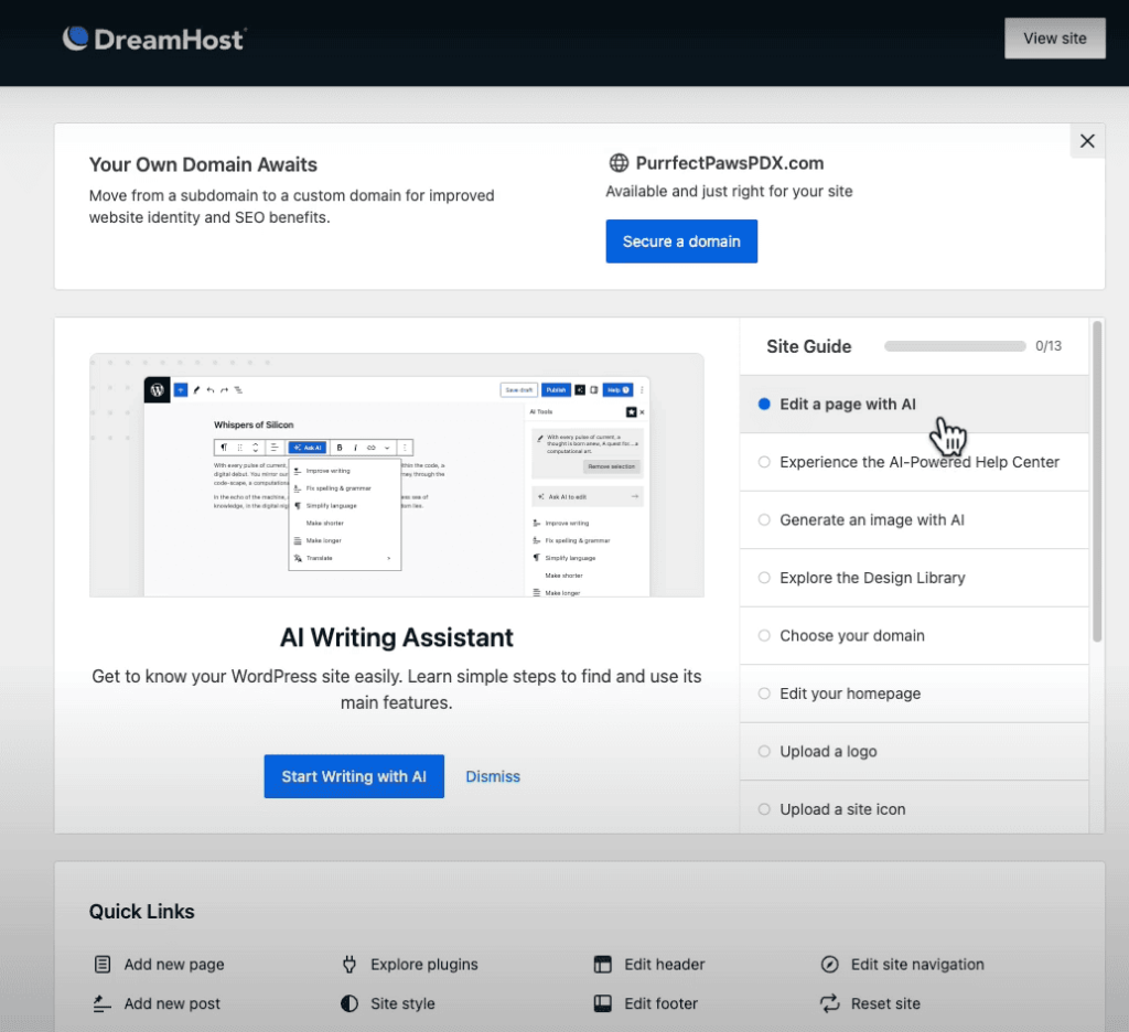 dreamhost-ai-assistant » BlogPasCher Dreamhost AI Assistant