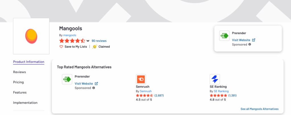 Évaluation des clients Mangloos sur G2 » BlogPasCher Évaluation des clients Mangloos sur G2