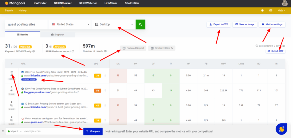 possibilité danalyse avancée de kwfinder » BlogPasCher possibilité d'analyse avancée de kwfinder