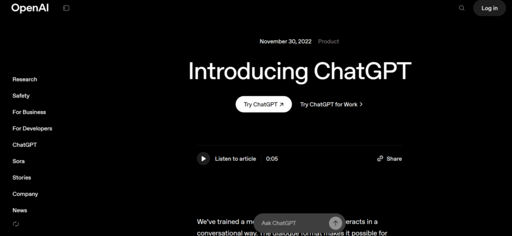 ChatGPT ChatGPT