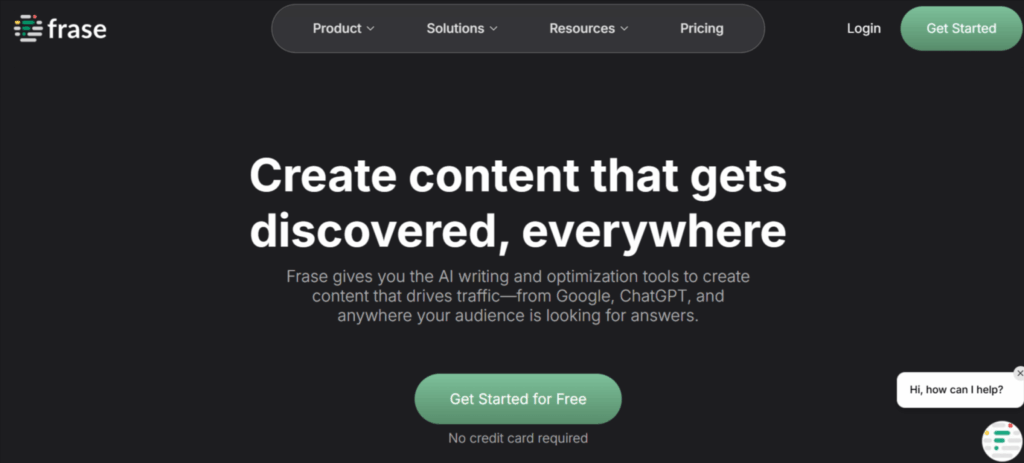 Frase Best GEO SEO Content Optimization Tool ai Writer Frase Meilleur outil d’optimisation de contenu GEO SEO ai Writer