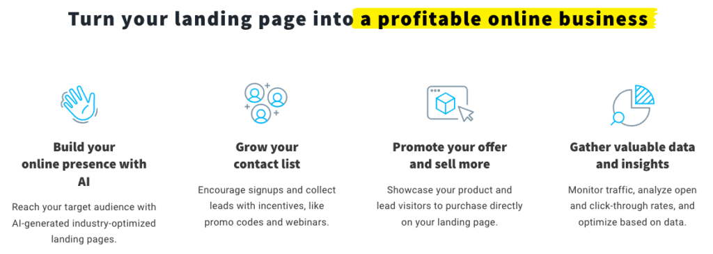 Pages de destination Getresponse » BlogPasCher Pages de destination Getresponse